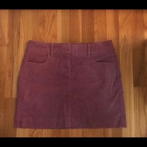 J. Crew Stretch Corduroy Skirt Size 2